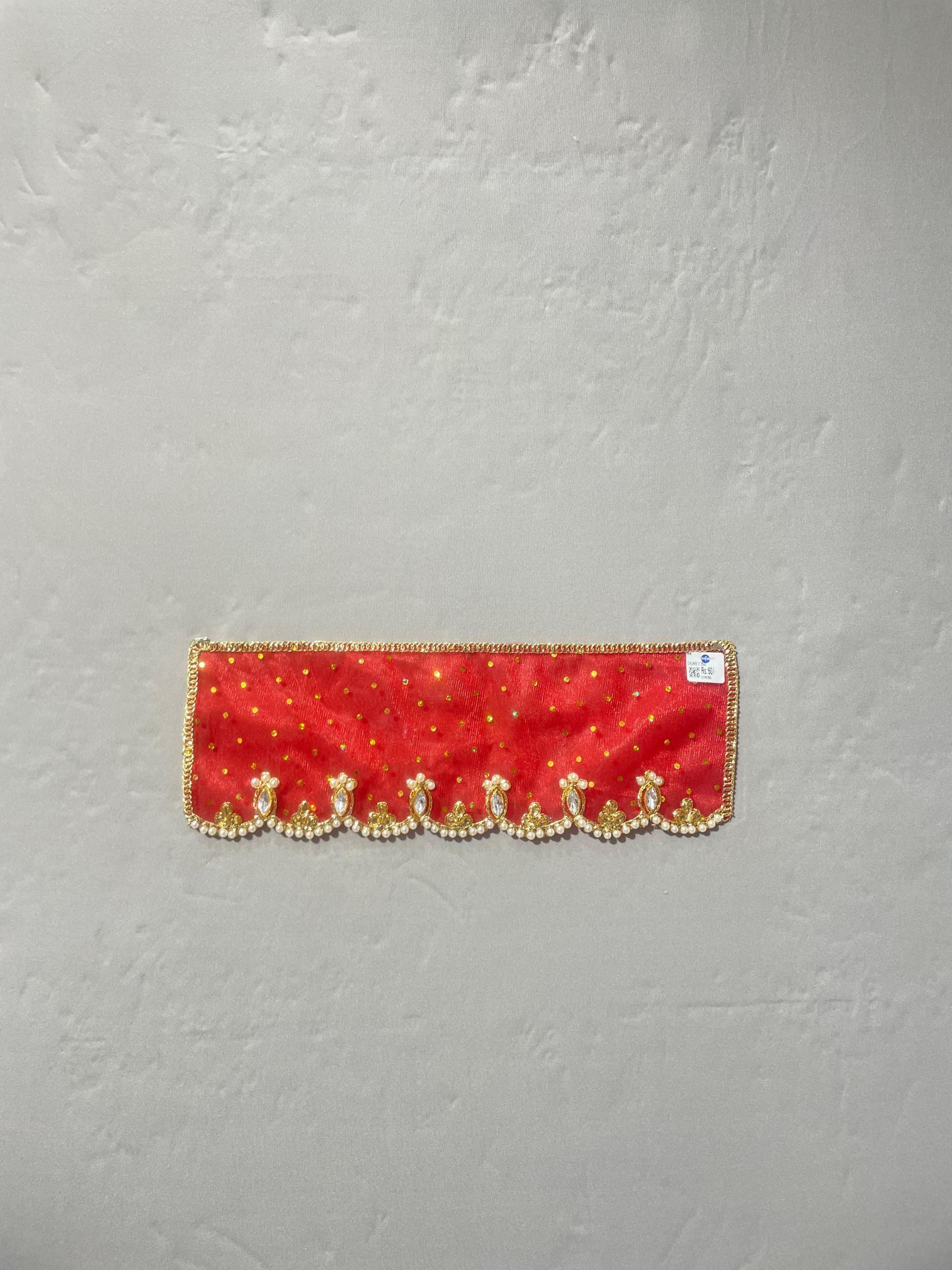 Maheshwari Fancy Store - Red Colour Kundan Chunri